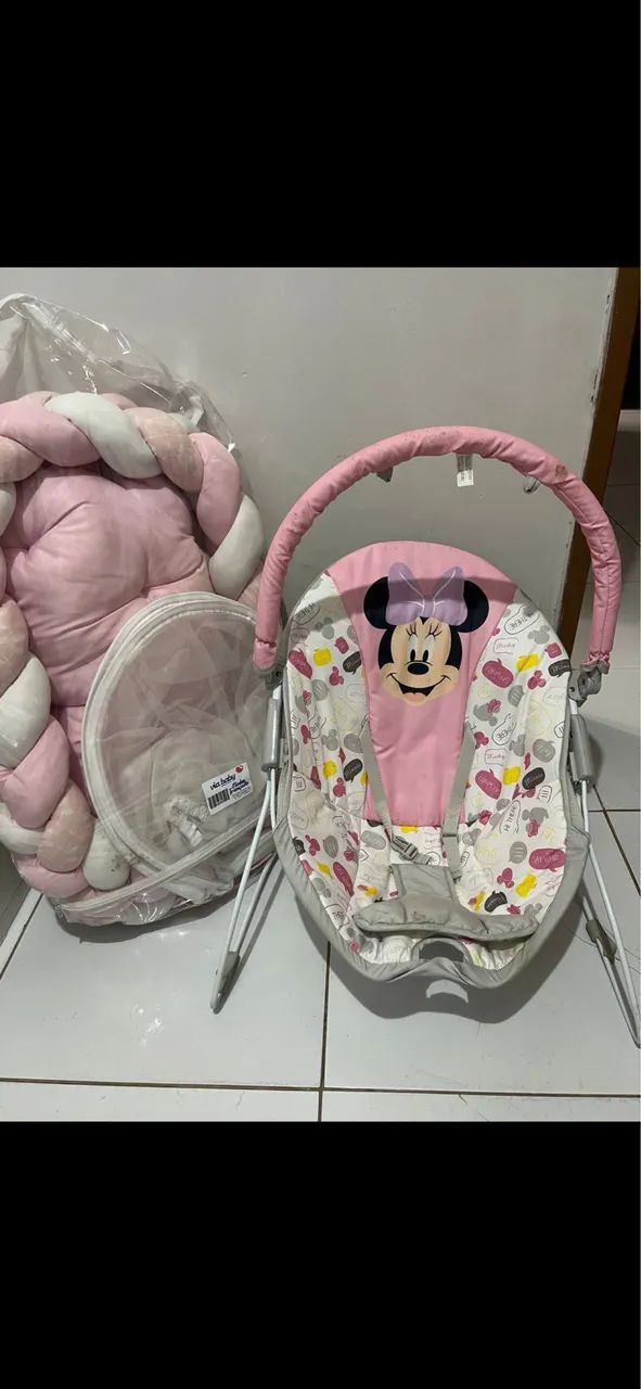 Cadeira descanso bebê até 12kg e Ninho
