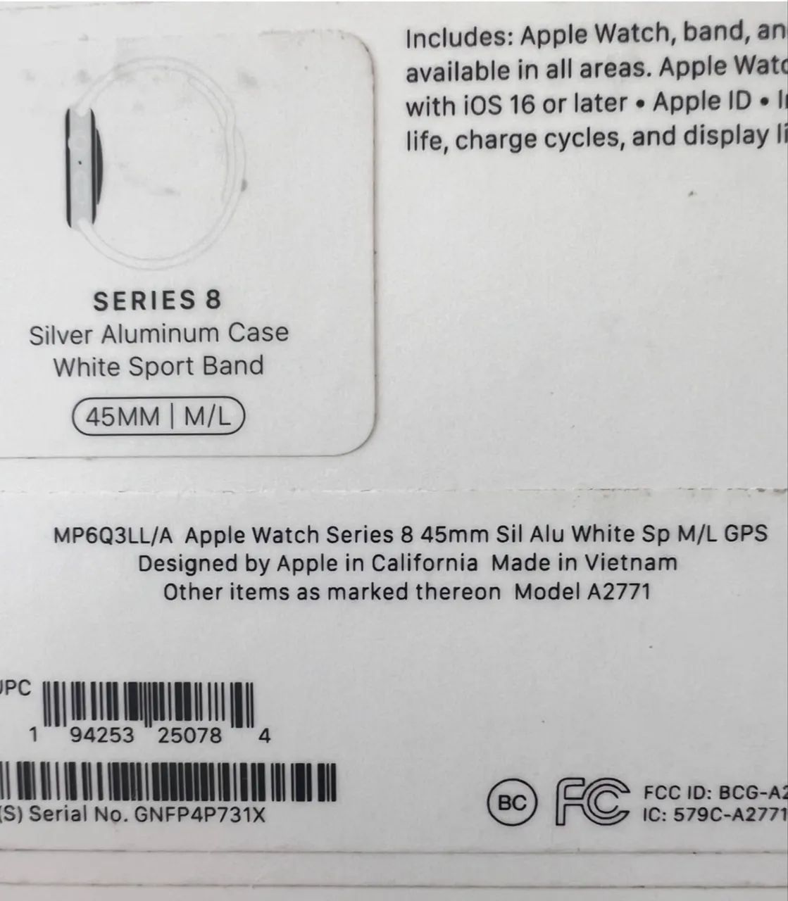 Apple Watch Series 8 45mm  - Foto 2