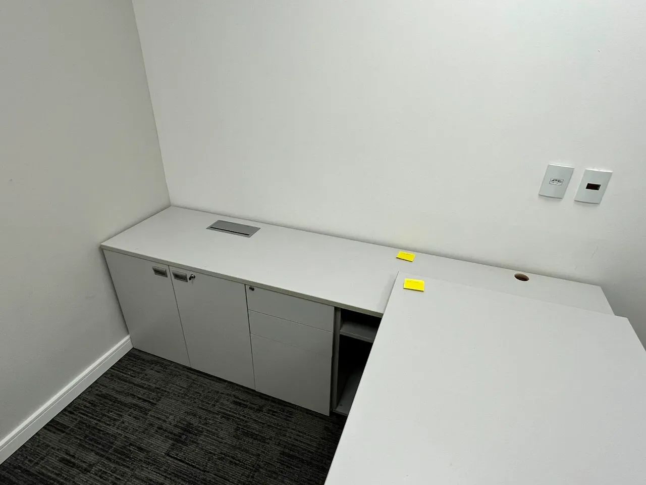 Mesa em L para escritório  - Foto 3
