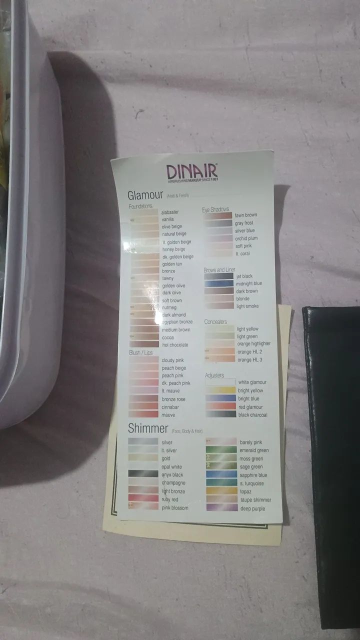 Maquiagem feminina kit DINAIR  - Foto 3