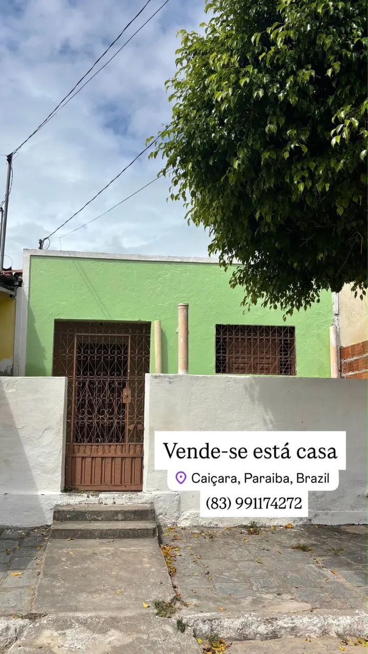Casa para venda em Caiçara-PB