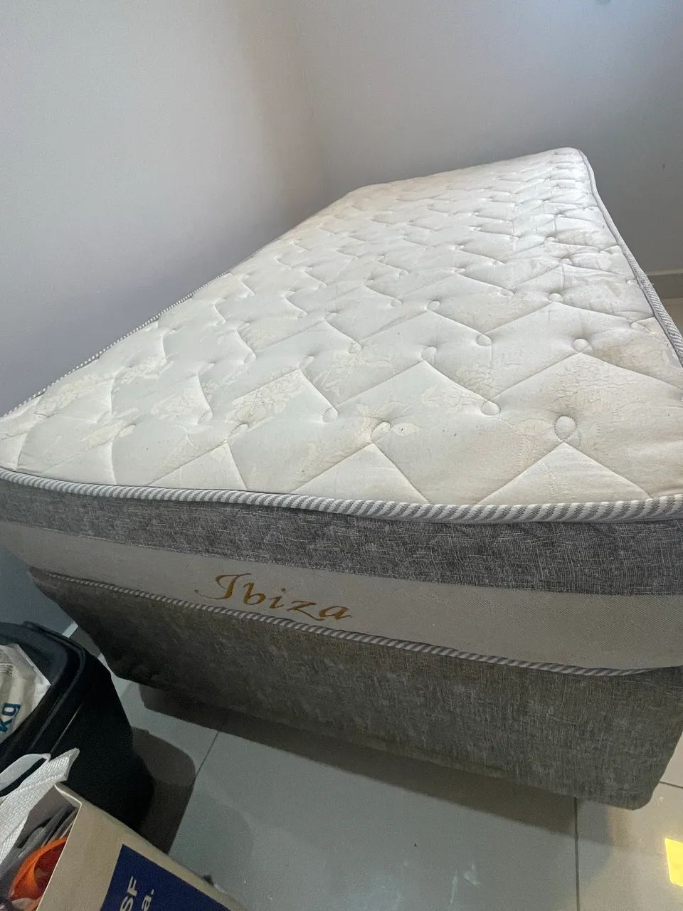Cama Box solteiro Ibiza com Colchão, base + colchão - Foto 2