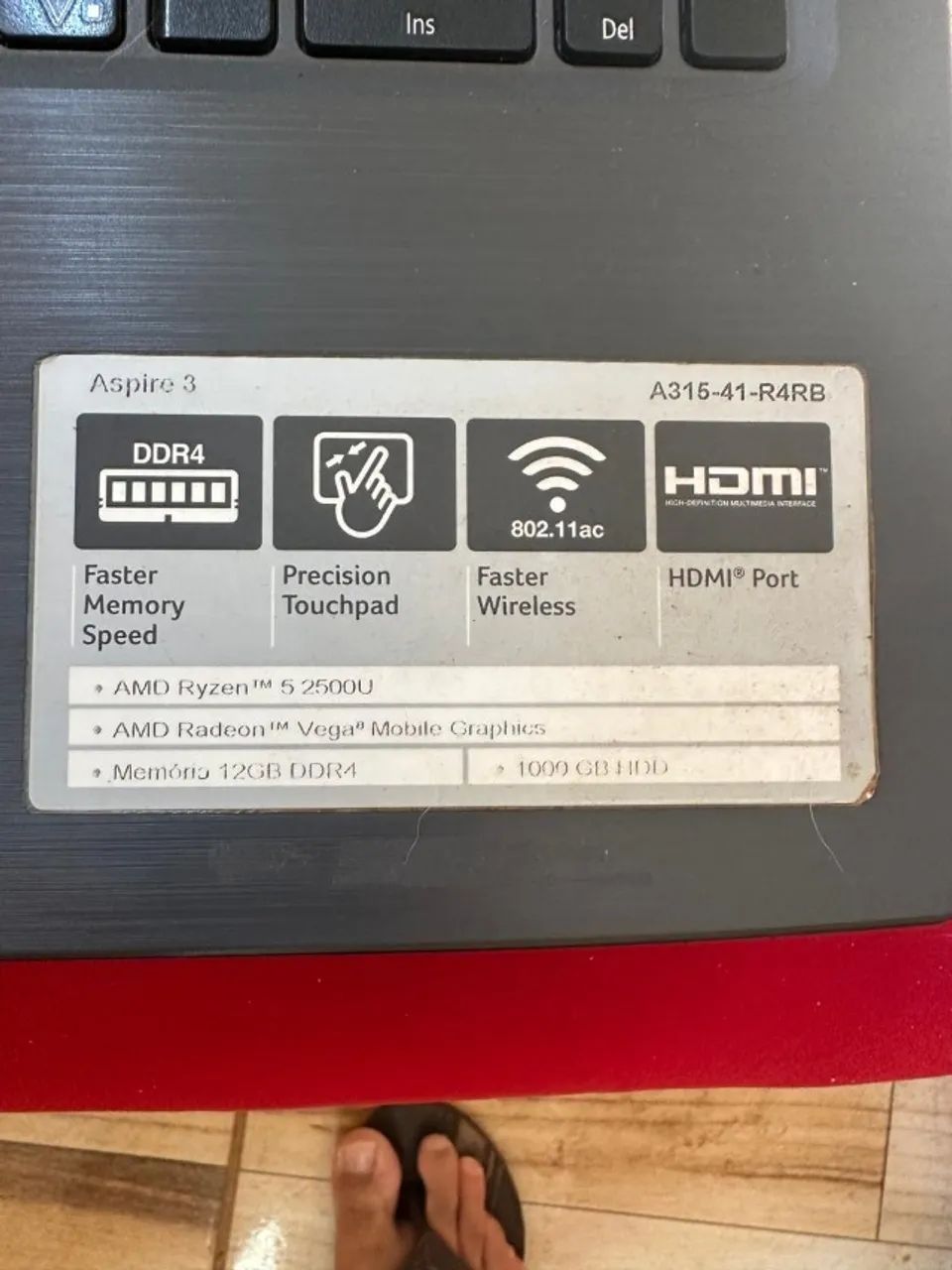 Notebook Aspire 3 - Foto 3