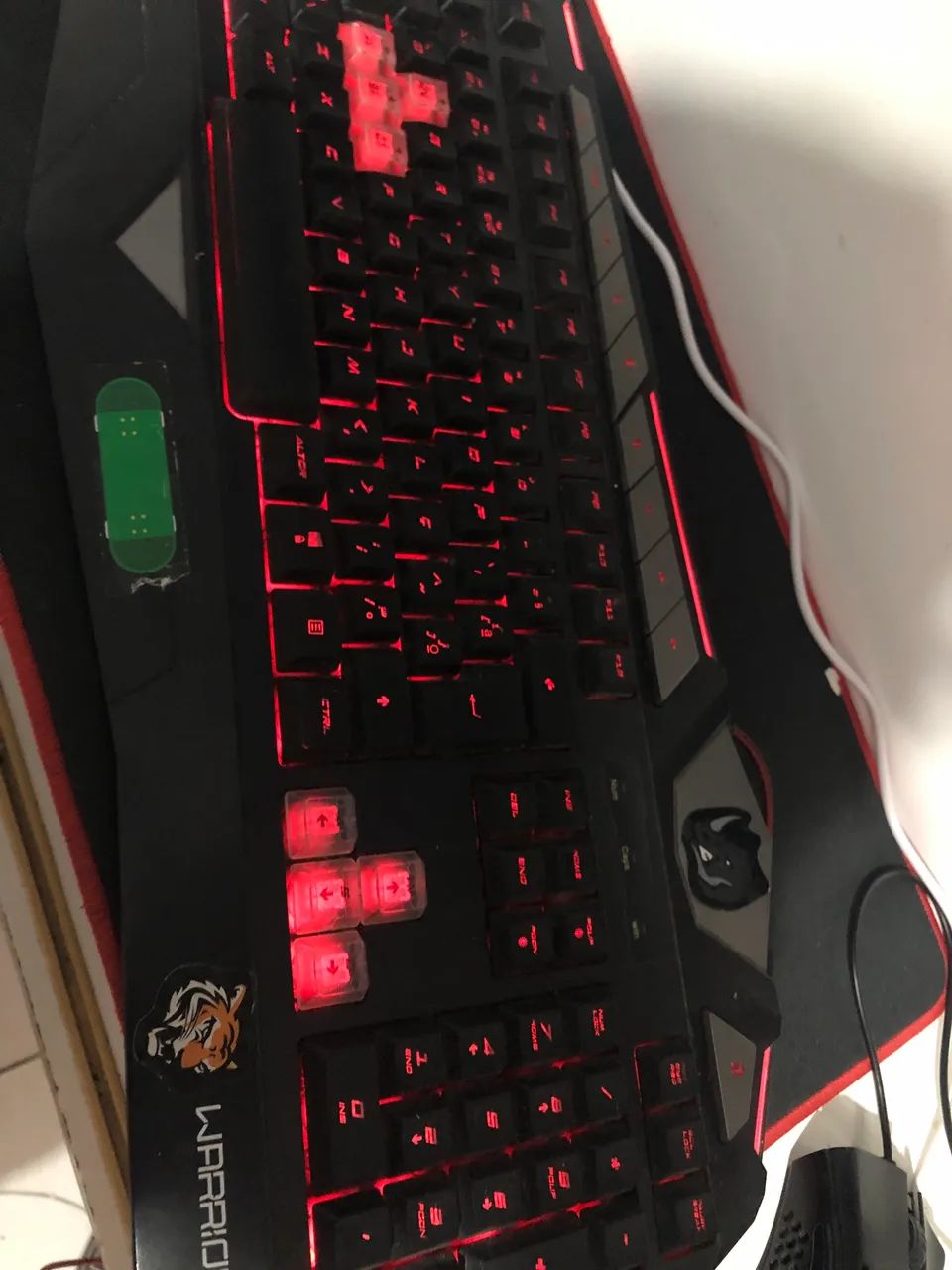 Mouse e teclado com rgb semi mecânico  - Foto 5