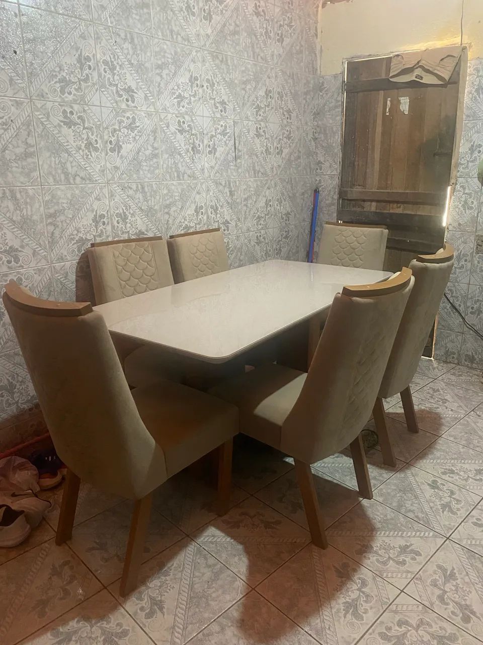 Mesa de jantar 6 cadeiras  - Foto 3