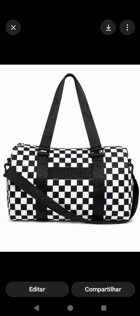 Bolsa de viagem ou academia