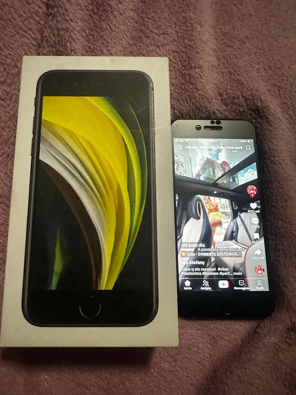 Vendo IPhone SE 256 gb ou troco por iPhone 11 - Foto 4