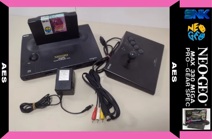 CONSOLE NEO GEO CD FRONT LOADER (JPN) NA CAIXA SEMINOVO - SNK