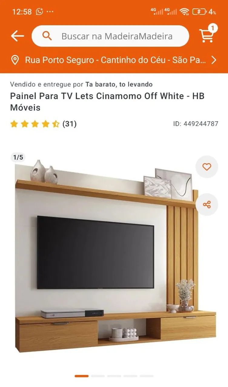 Painel de TV