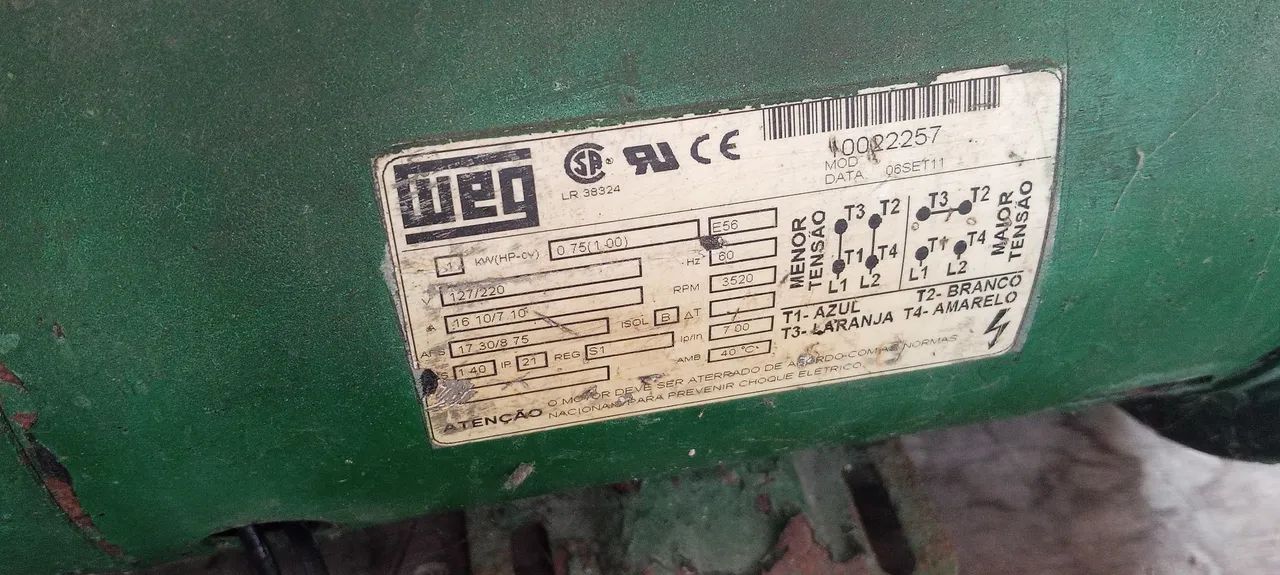 Vendo bomba de sucção com defeito. Valor  R$ 250  - Foto 2