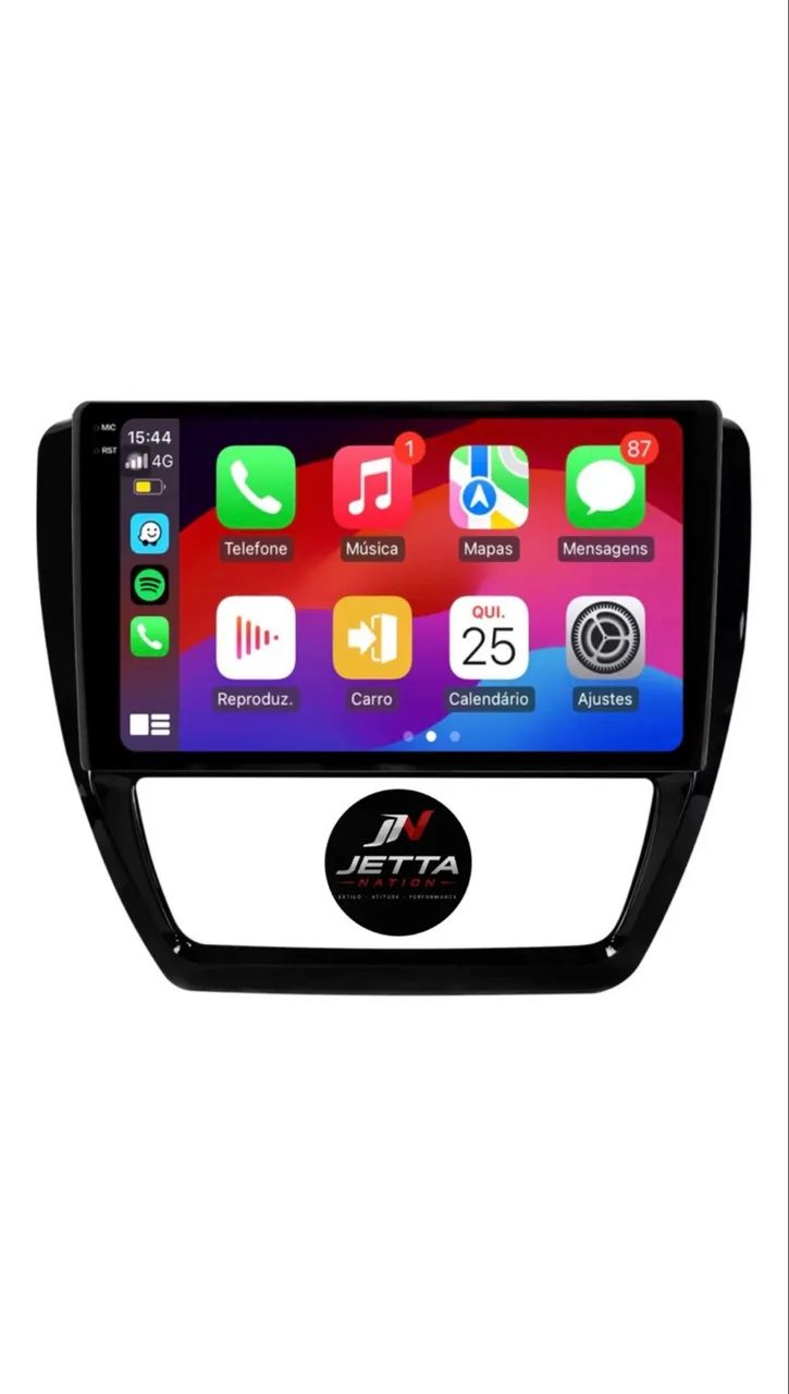 Multimídia 9 polegadas com CarPlay e Android auto  - Foto 3