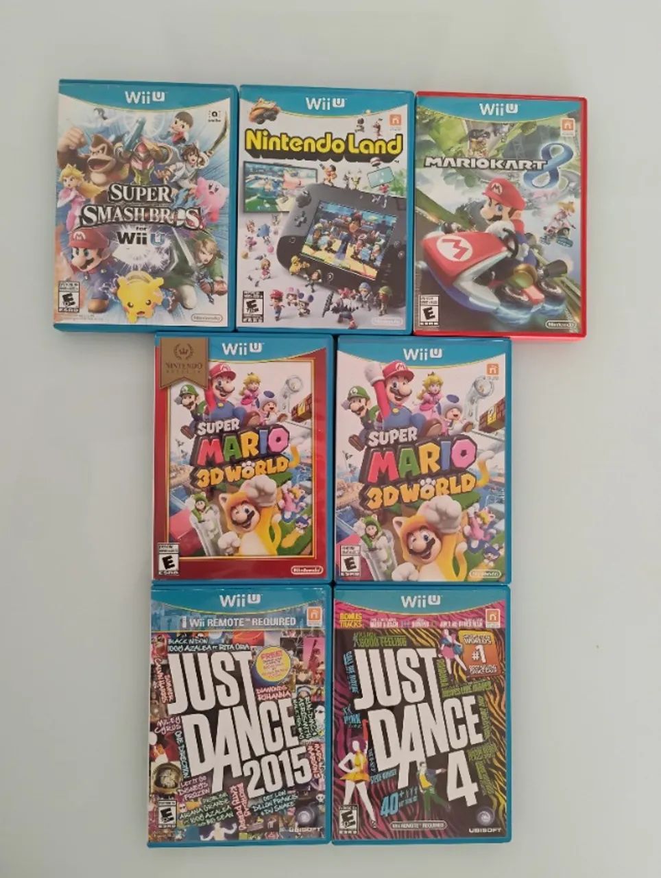 jogos para nintendo Wii U originais - favor ler anúncio