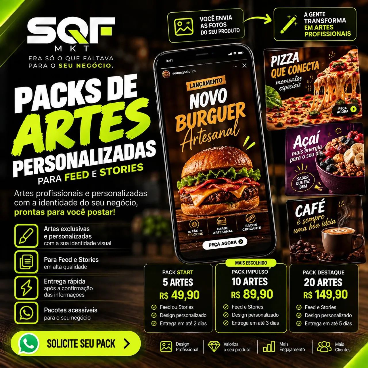 Faço seus designers