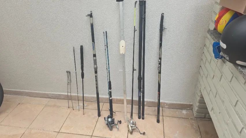 Varas importadas  e acessórios de pesca - Foto 2