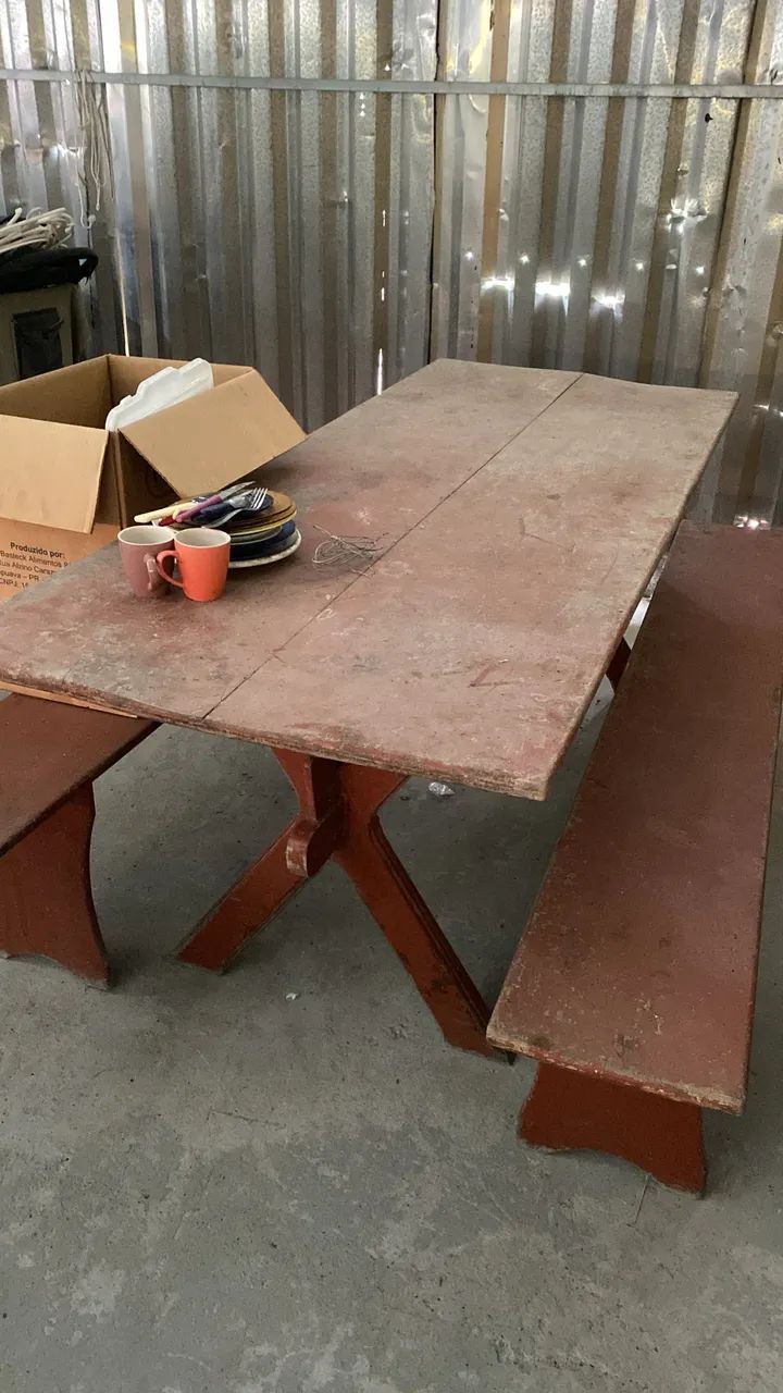 Mesa para churrasco 