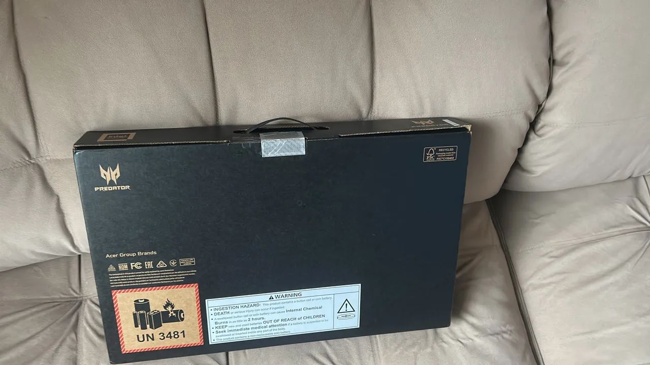 NOTEBOOK RTX 5070TI ACER HELIOS 16S - LACRADO