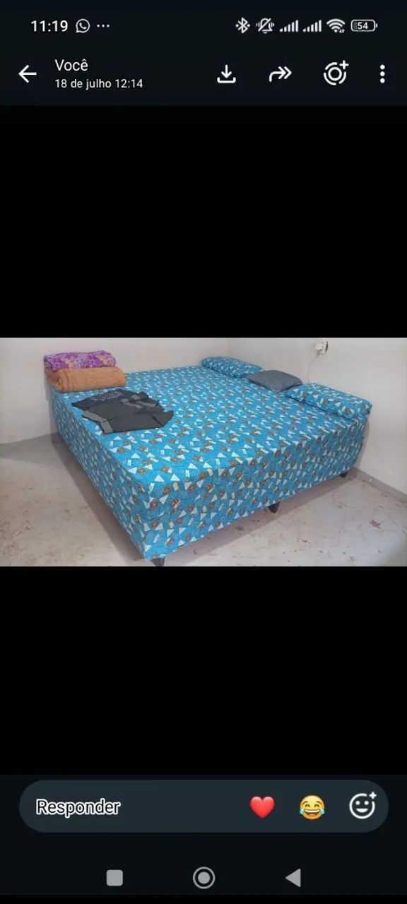 Cama box super king 