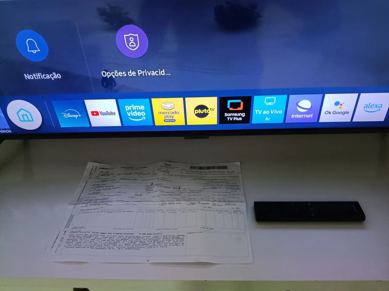 Smartv Samsung 43 polegadas/Modelo UN43AU7700G/Perfeita. - Foto 3