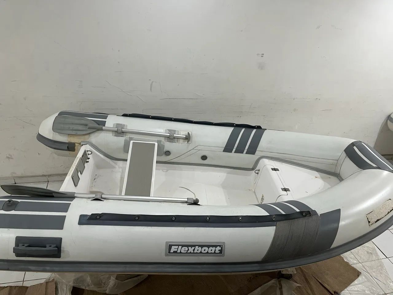 Bote flexboat SR 10 LX Branco - Foto 2