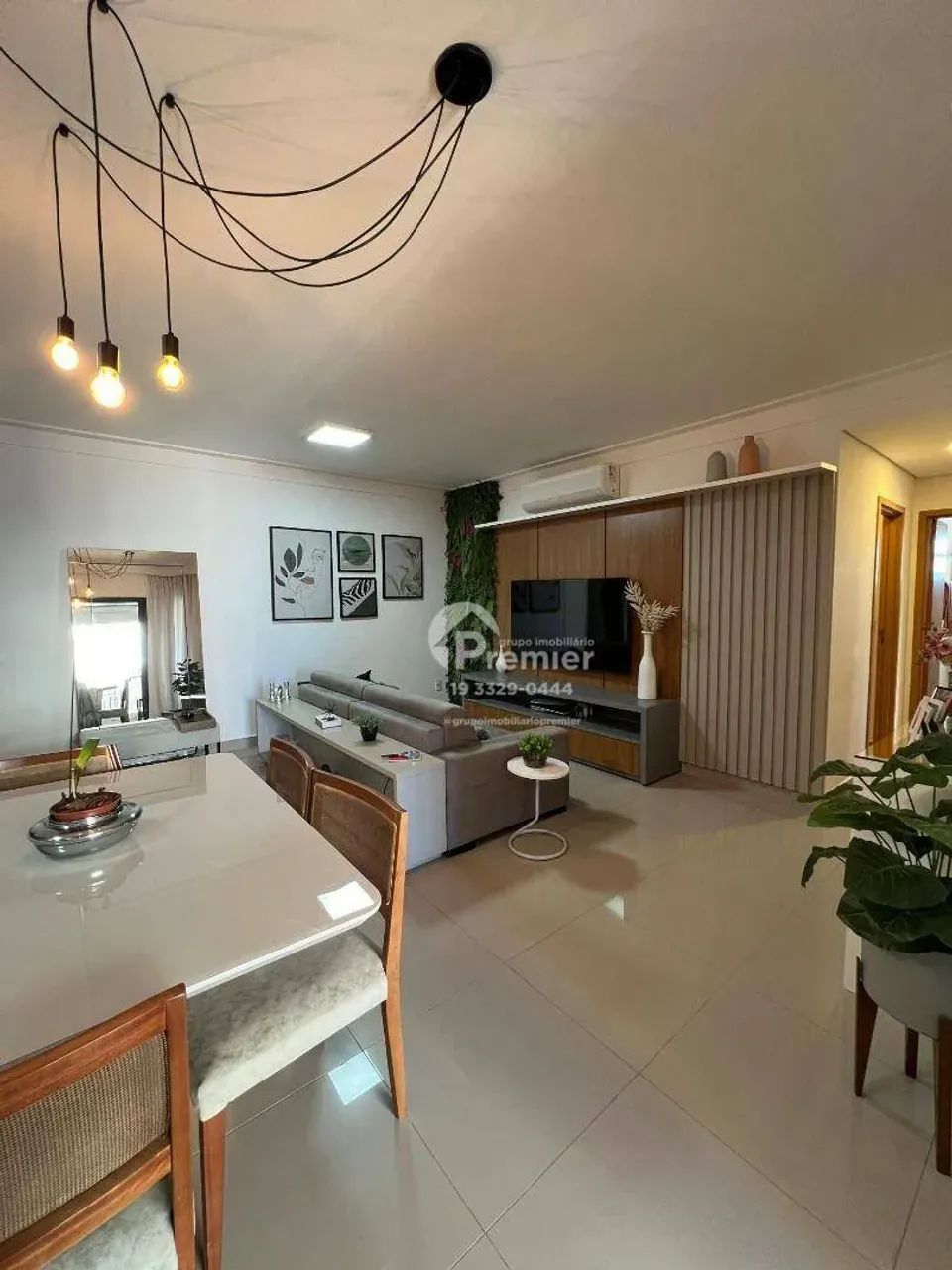 Apartamento Mobiliado com 3 Quartos no The Park View, Indaiatuba