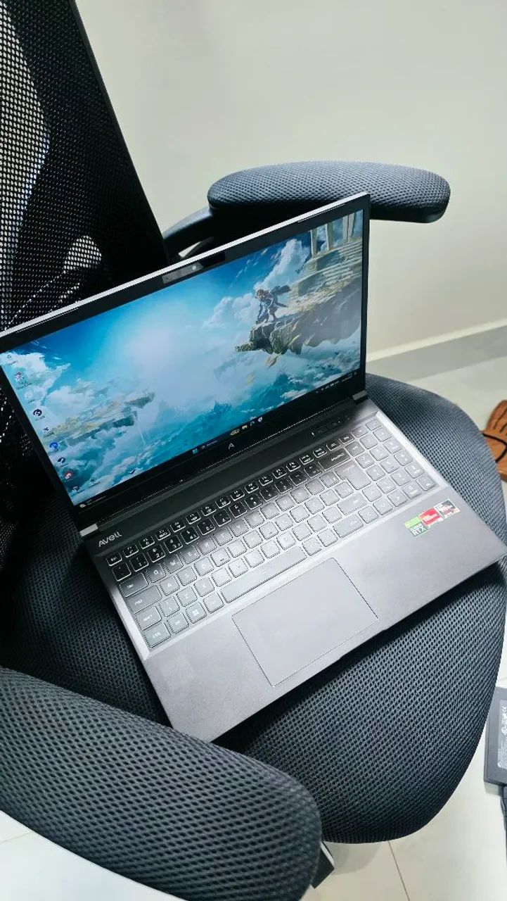 Notebook Gamer Avell 350r (Ryzen 7 7735HS, RTX 3050, DDR5) (Impecável!!)