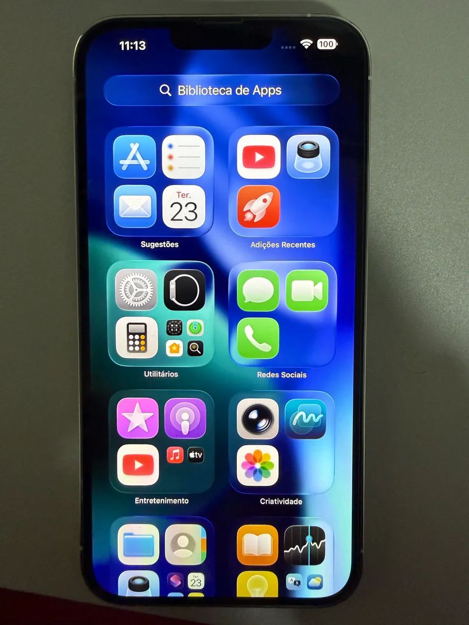 iPhone 13 Promax 128gb branco - Foto 2