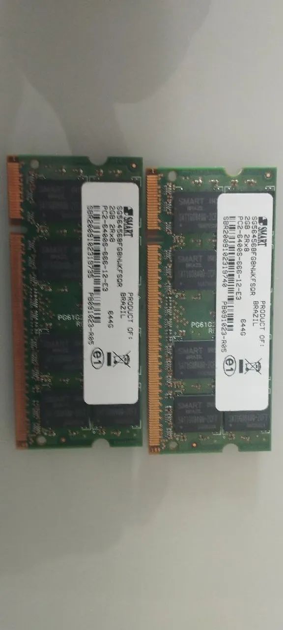 Placa de memória de notebook SMART 2G - Foto 2