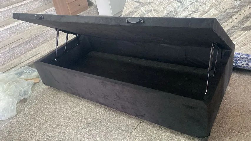 Cama box baú de solteiro  - Foto 2