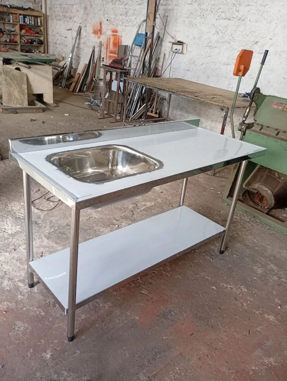 Pia inox industrial 