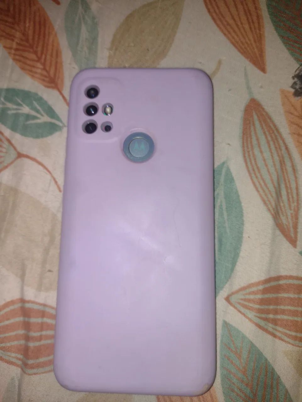 Celular moto G20 novo sem defeito com película de vidro e campina rosa  - Foto 4