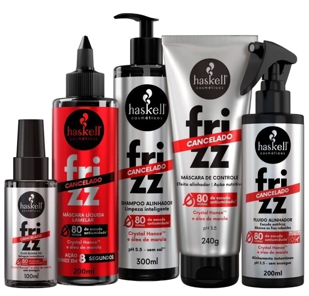 Kit Haskell Frizz Cancelado ? 5 produtos  - Foto 2