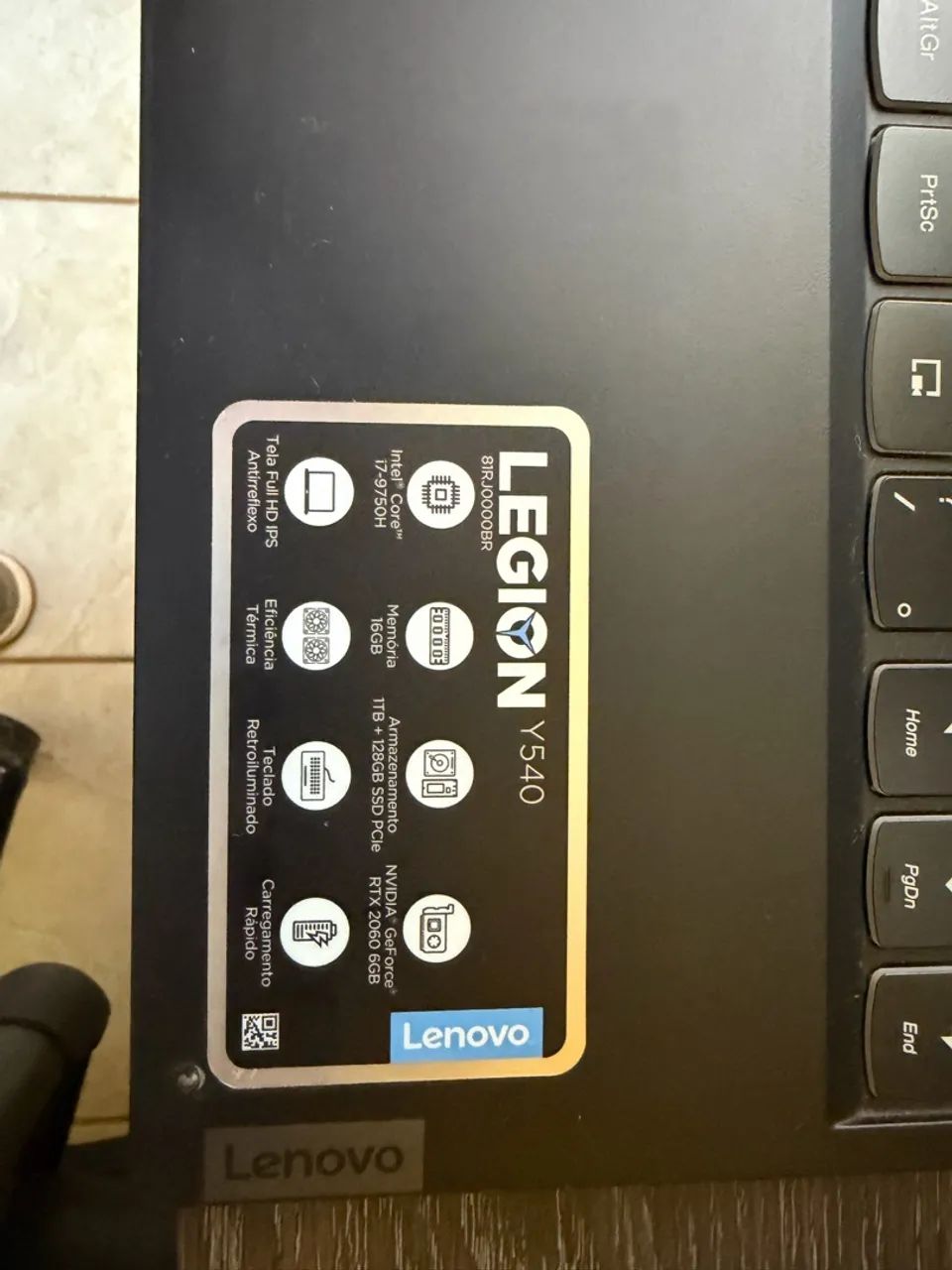 Notebook Gamer Lenovo Legion - Foto 5
