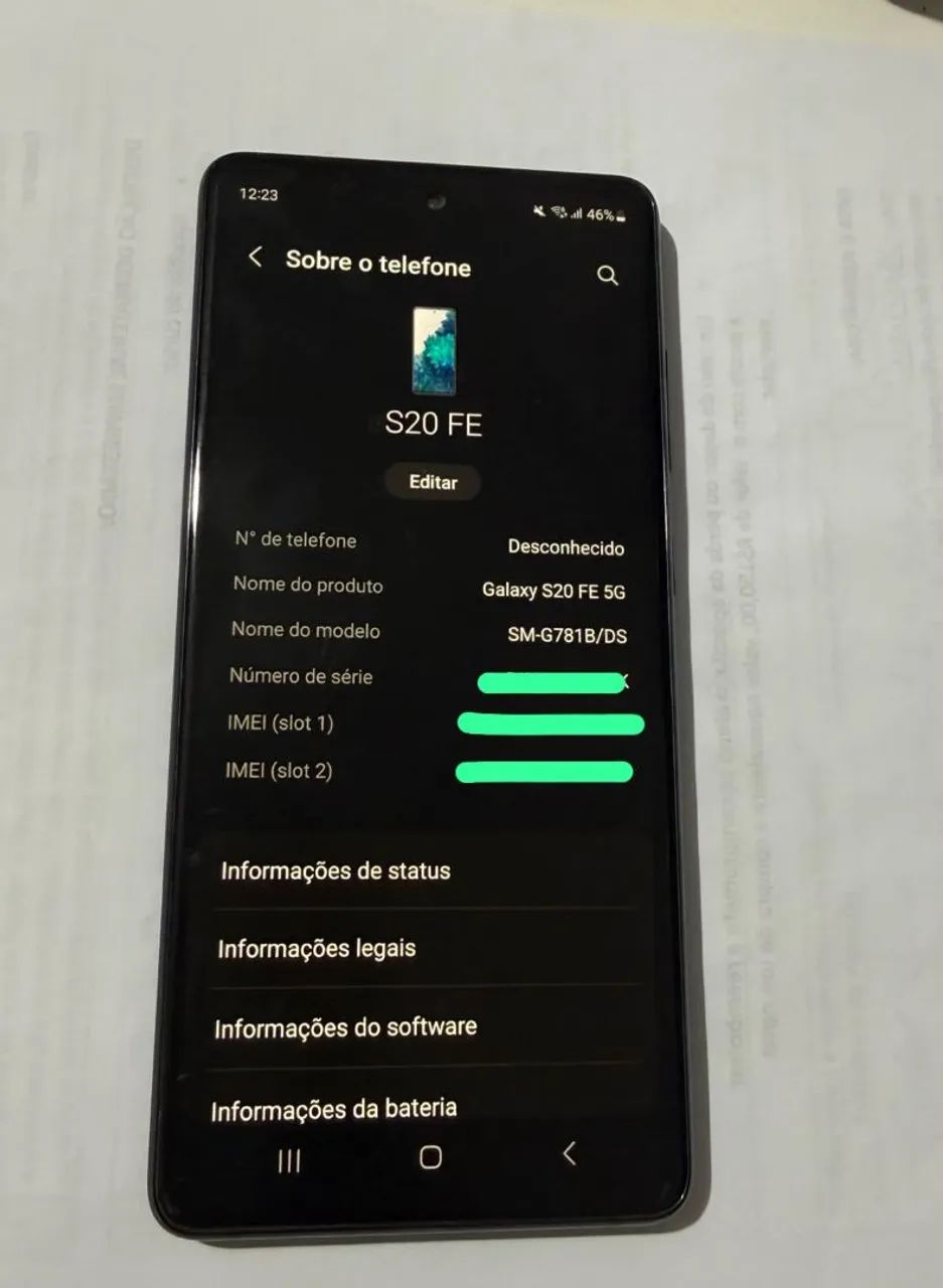 Samsung s20 FE