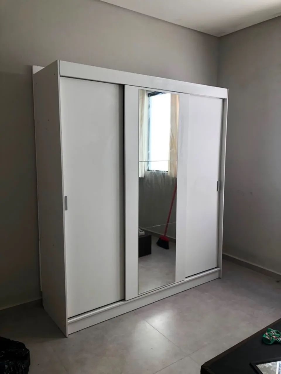 Guarda-roupa Casal 3 Portas De Correr