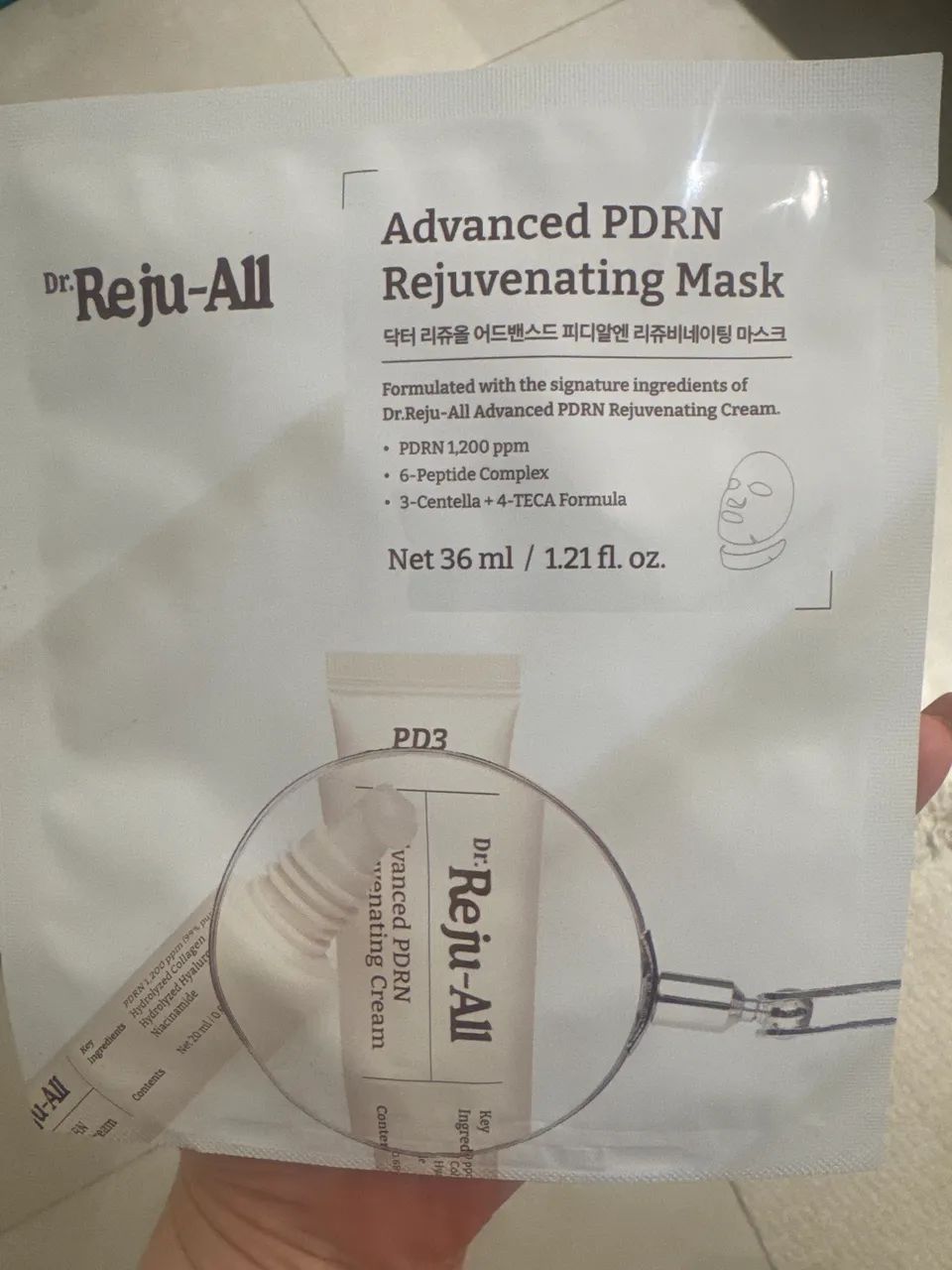 Máscara Dr. Reju-All PDRN ? Comprada na Olive Young ?