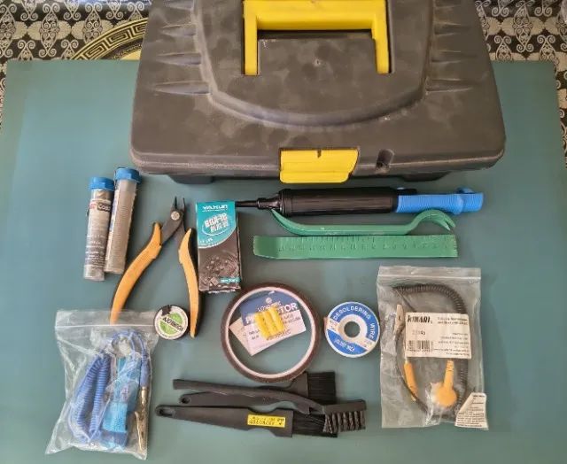 KIT COMPONENTES E FERRAMENTAS PARA CONSERTO DE MÓDULOS VEICULARES - Foto 2