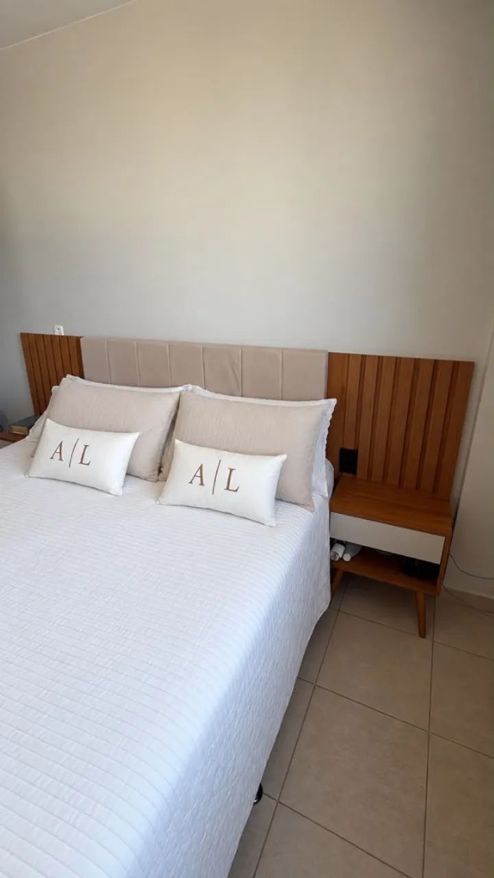 Cabeceira de cama com tomada embutida - Foto 2