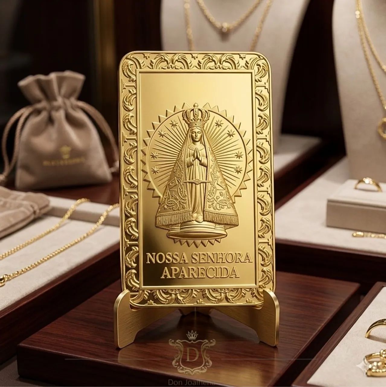 Barra de Investimento em Ouro 24K