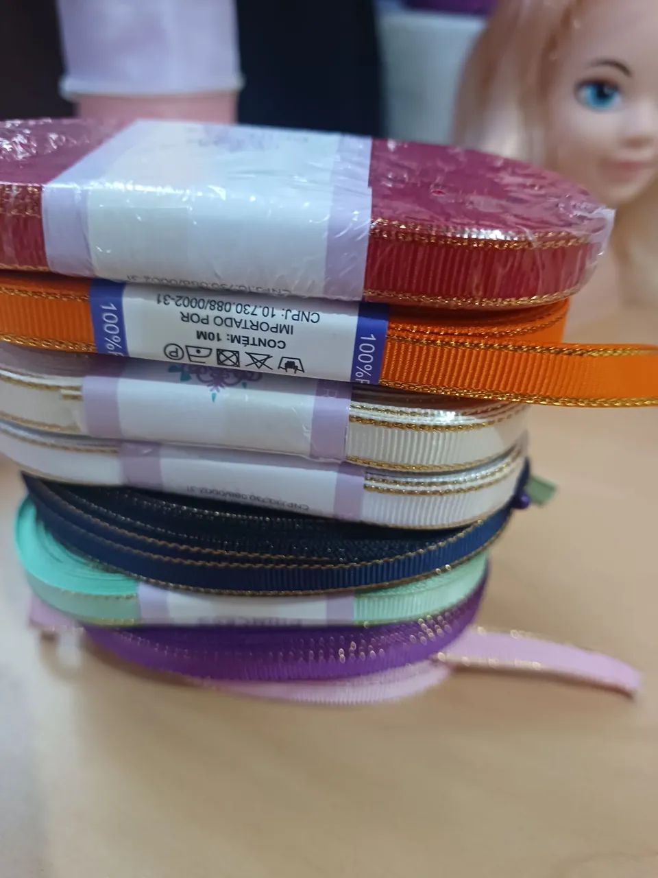 Fitas para laços de cabelo  - Foto 4
