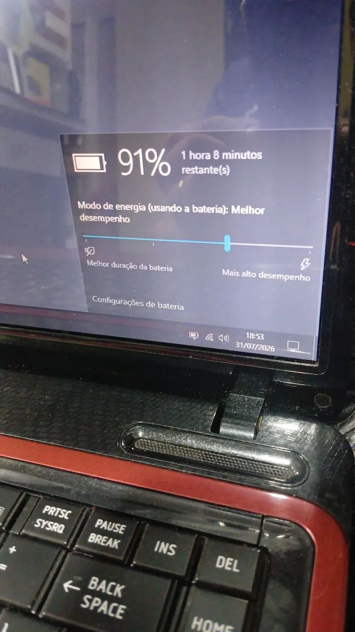 Notebook TOSHIBA AMD 4GB 240SSD - Foto 4