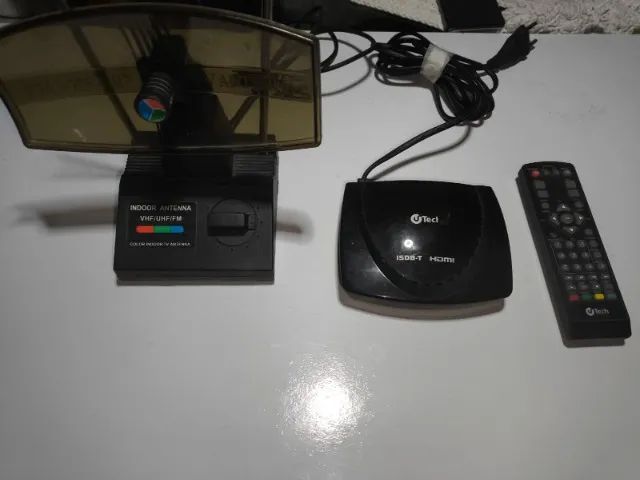 Antena VHS UHS + Conversor Digital Tech - Foto 2