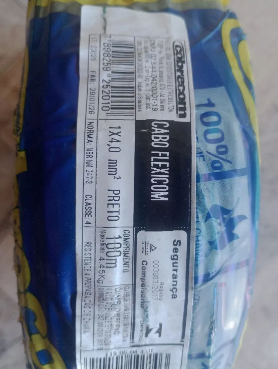 Peça de fio 4 milímetros  - Foto 2