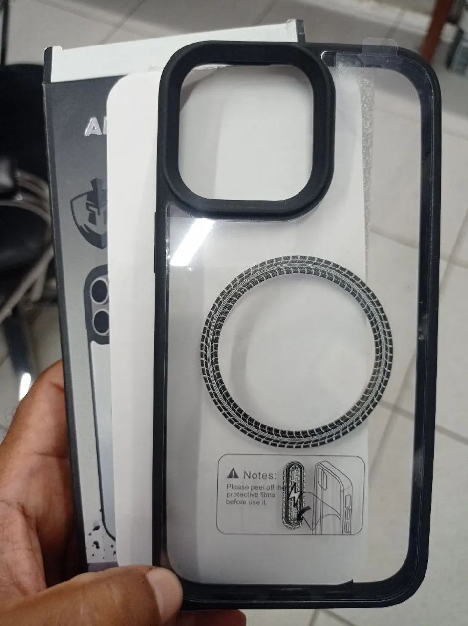 Capa de iPhone 14 ProMax por indução - Foto 3