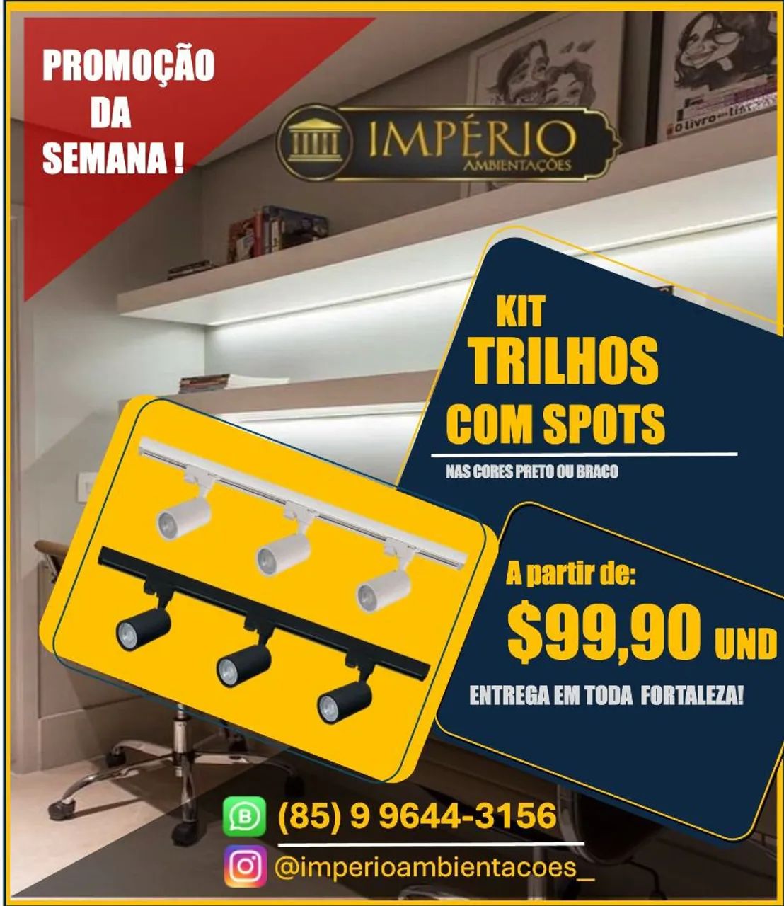 Trilhos com Spots em promoção!