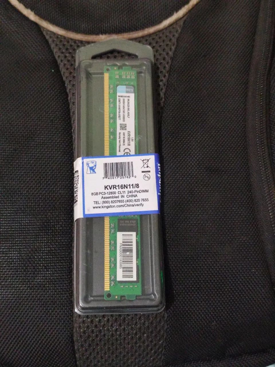Memória ddr3 8gb Kingston lacrada