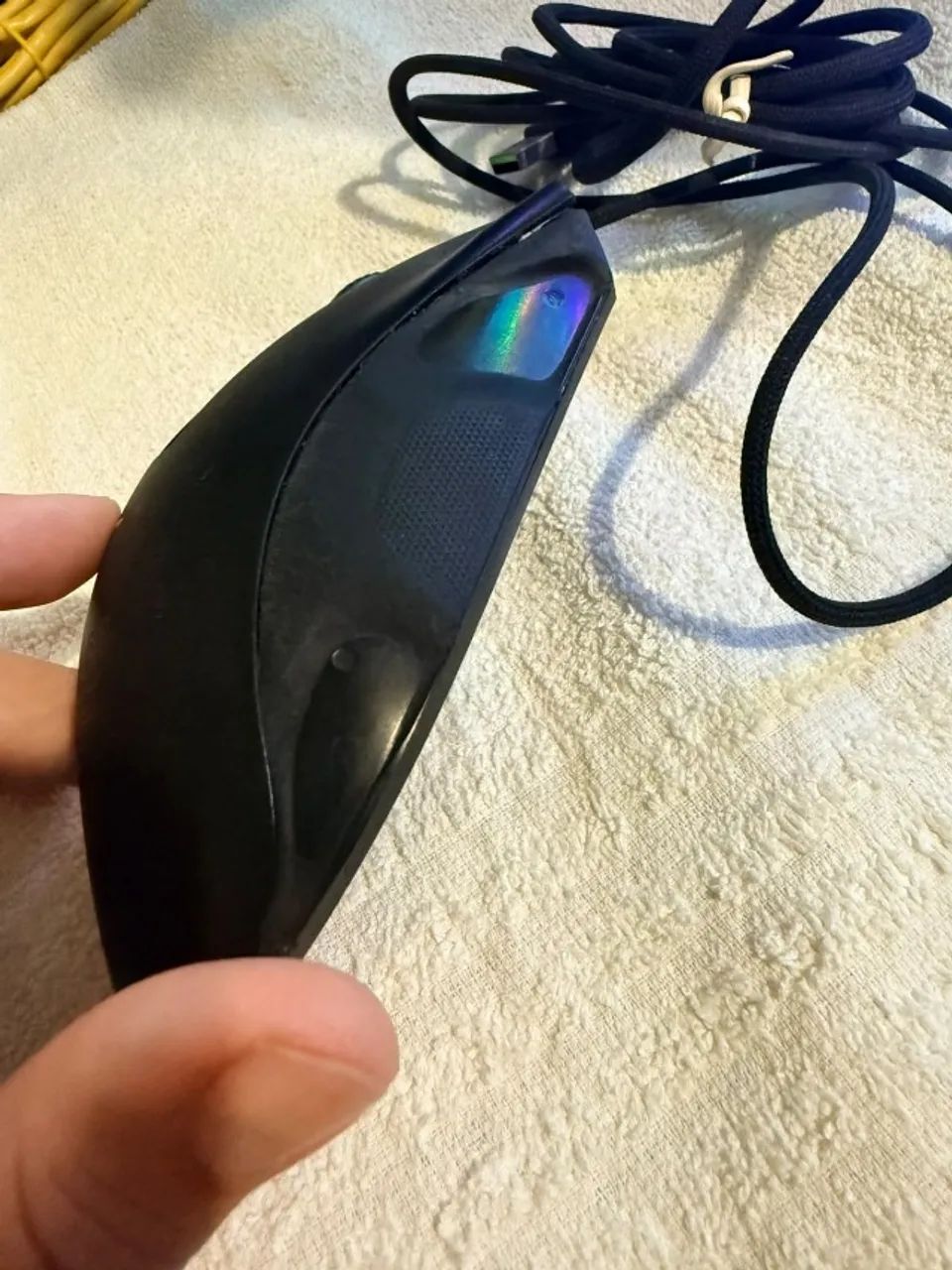 Mouse Razer Deathadder V2 - 20k DPI - RGB - USADO - Foto 3