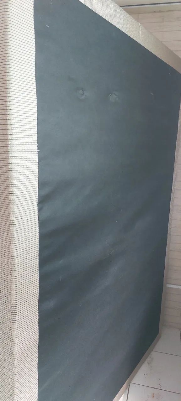 Cama box casal e colchão Ortobom - Foto 4