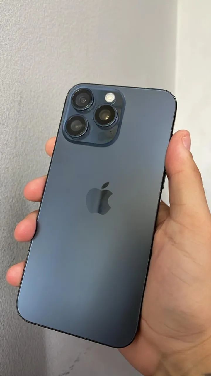 IPHONE 15 PRO MAX 512 GB PRETO SEMI NOVO 