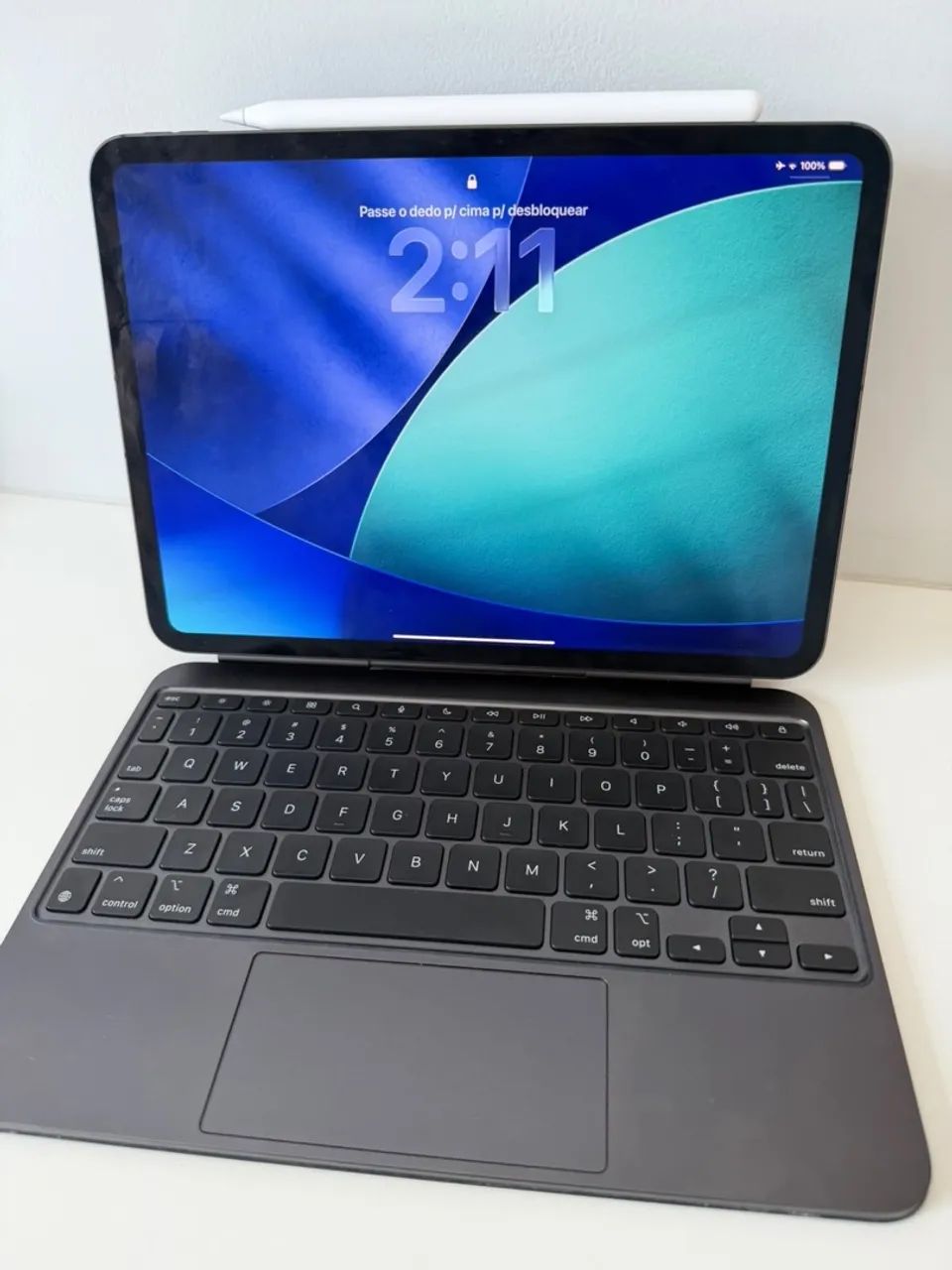 iPad Pro M5 10.5 com teclado e Apple pen pro - Foto 2