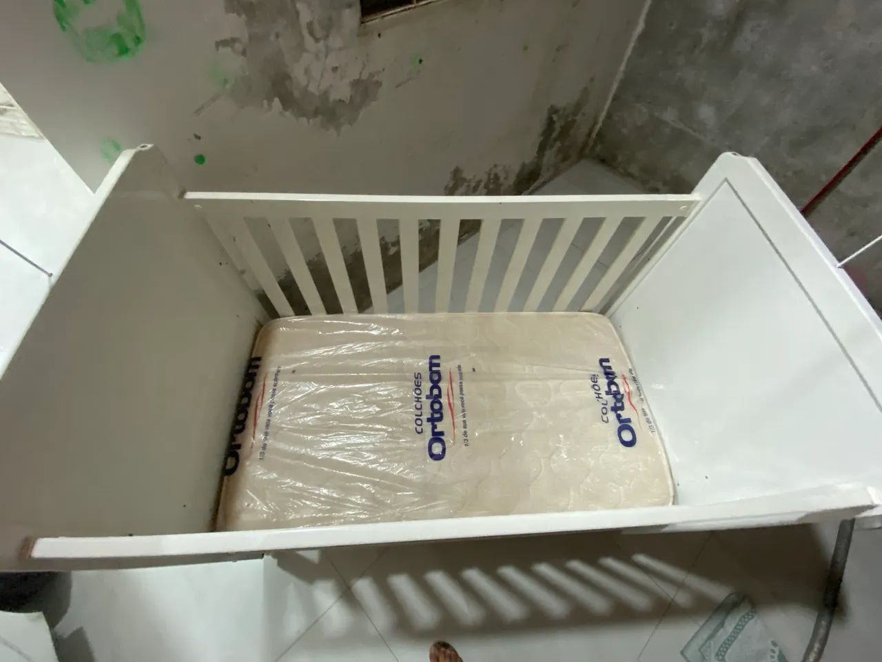 Berço Infantil Usado - R$ 250 - Foto 4